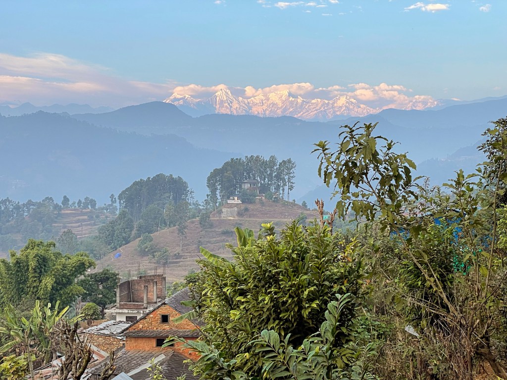 Central Himalayas from Sohraghar, Dhading, Nepal